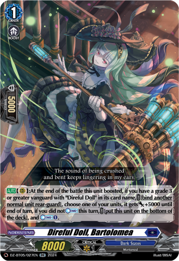 Direful Doll, Bartolomea: DZ Booster Set 05: Omniscient Awakening
