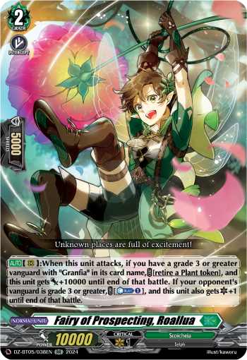 Fairy of Prospecting, Roallua: DZ Booster Set 05: Omniscient Awakening