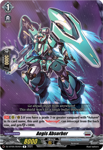 Aegis Absorber: DZ Booster Set 05: Omniscient Awakening