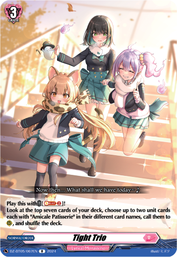 Tight Trio: DZ Booster Set 05: Omniscient Awakening