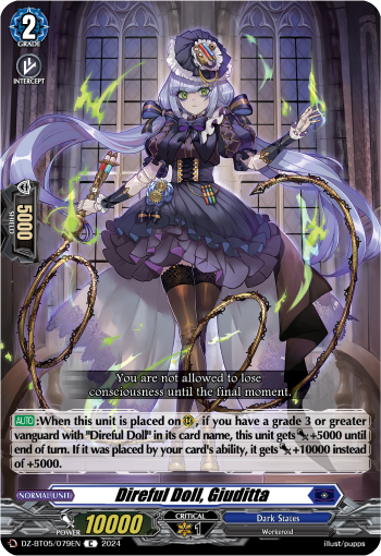 Direful Doll, Giuditta: DZ Booster Set 05: Omniscient Awakening