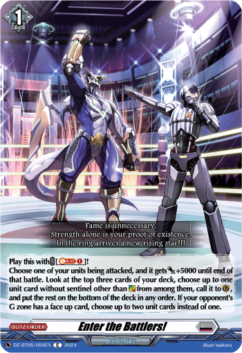 Enter the Battlers!: DZ Booster Set 05: Omniscient Awakening