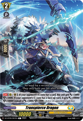 Transpierce Dragon: DZ Booster Set 05: Omniscient Awakening