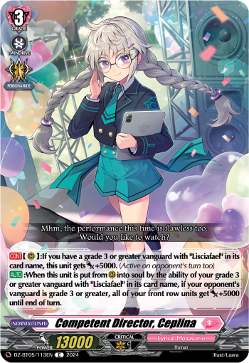 Competent Director, Ceplina: DZ Booster Set 05: Omniscient Awakening