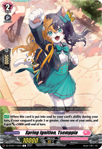 Spring Ignition, Tsemppia: DZ Booster Set 05: Omniscient Awakening