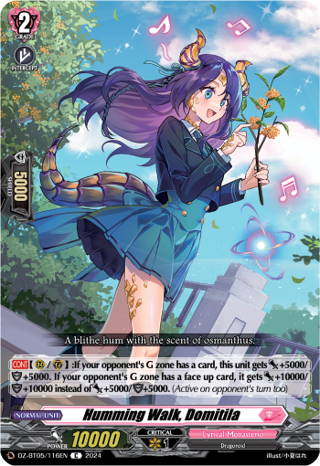 Humming Walk, Domitila: DZ Booster Set 05: Omniscient Awakening