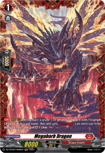 Megabarb Dragon: DZ Booster Set 05: Omniscient Awakening