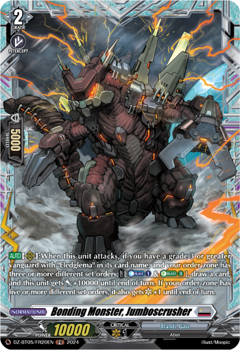 Bonding Monster, Jumboscrusher: DZ Booster Set 05: Omniscient Awakening
