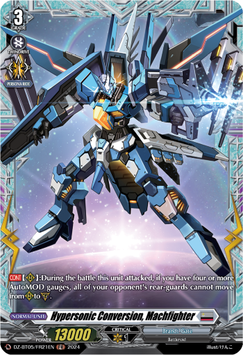 Hypersonic Conversion, Machfighter: DZ Booster Set 05: Omniscient Awakening