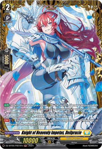 Knight of Heavenly Impetus, Deilpracie: DZ Booster Set 05: Omniscient Awakening