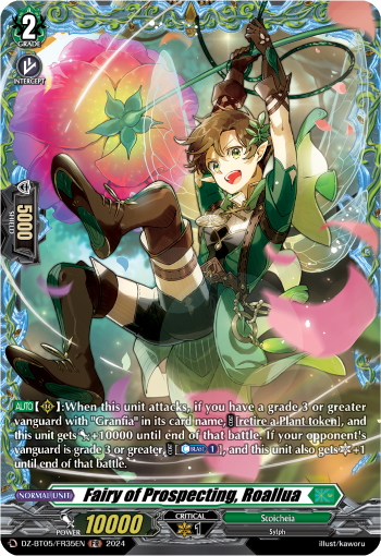 Fairy of Prospecting, Roallua: DZ Booster Set 05: Omniscient Awakening