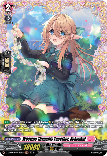 Weaving Thoughts Together, Schenkul: DZ Booster Set 05: Omniscient Awakening