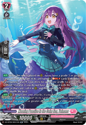 Morning Practice in the Calm Sea, Tolmana: DZ Booster Set 05: Omniscient Awakening