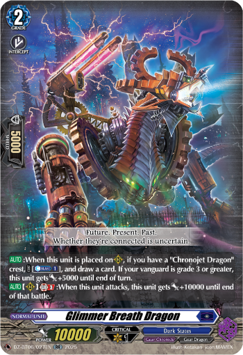 Glimmer Breath Dragon: DZ Booster Set 06: Generation Dragenesis
