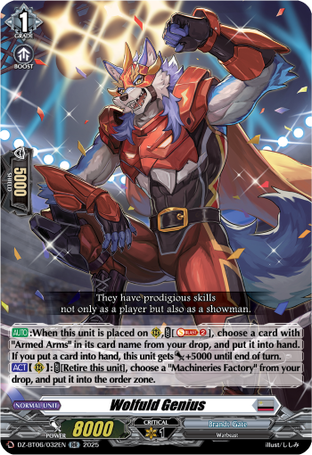 Wolfuld Genius: DZ Booster Set 06: Generation Dragenesis