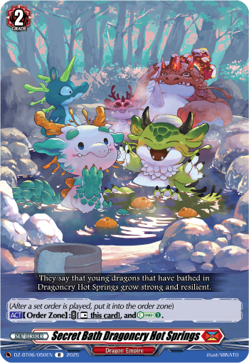 Secret Bath Dragoncry Hot Springs: DZ Booster Set 06: Generation Dragenesis