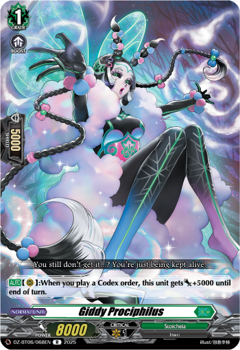 Giddy Prociphilus: DZ Booster Set 06: Generation Dragenesis