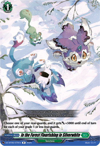 In the Forest Flourishing in Silverwhite: DZ Booster Set 06: Generation Dragenesis