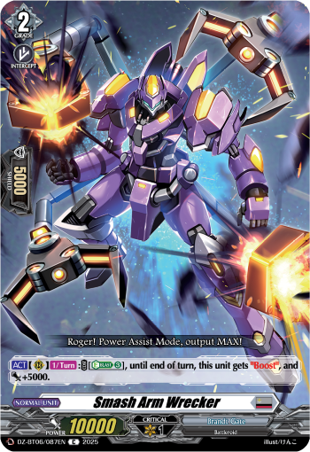 Smash Arm Wrecker: DZ Booster Set 06: Generation Dragenesis