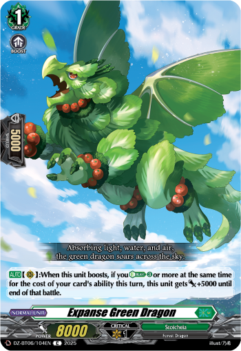 Expanse Green Dragon: DZ Booster Set 06: Generation Dragenesis