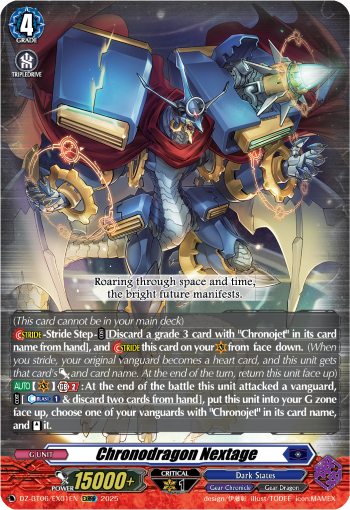 Chronodragon Nextage: DZ Booster Set 06: Generation Dragenesis