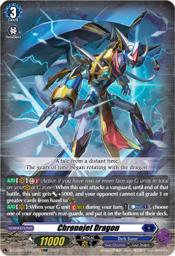 Chronojet Dragon: DZ Booster Set 06: Generation Dragenesis
