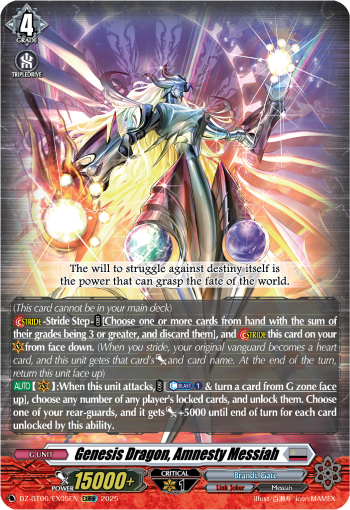 Genesis Dragon, Amnesty Messiah: DZ Booster Set 06: Generation Dragenesis