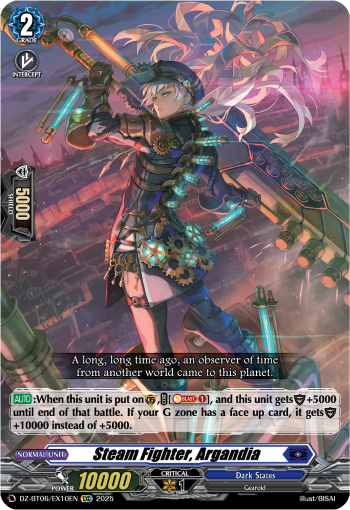 Steam Fighter, Argandia: DZ Booster Set 06: Generation Dragenesis