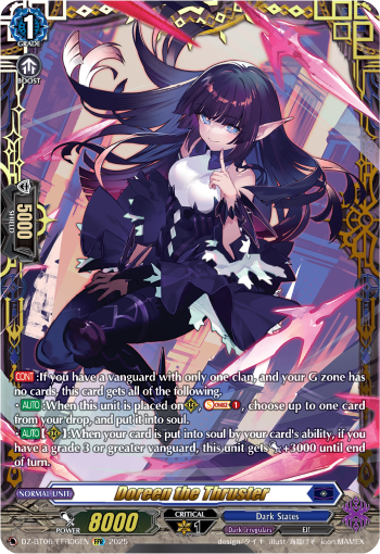 Doreen the Thruster: DZ Booster Set 06: Generation Dragenesis