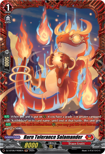 Burn Tolerance Salamander: DZ Booster Set 06: Generation Dragenesis