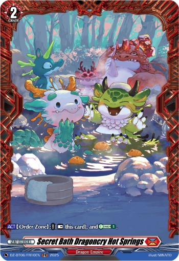Secret Bath Dragoncry Hot Springs: DZ Booster Set 06: Generation Dragenesis