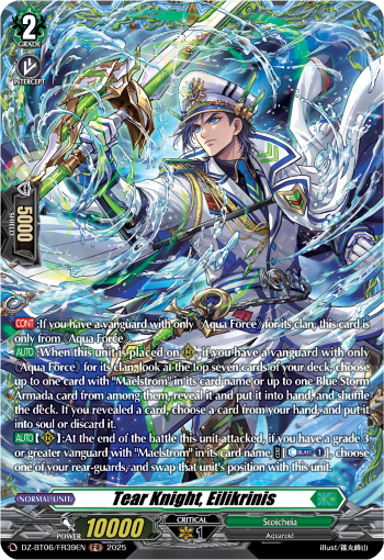Tear Knight, Eilikrinis: DZ Booster Set 06: Generation Dragenesis