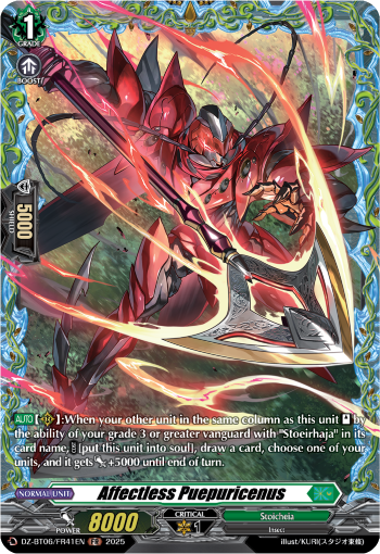 Affectless Puepuricenus: DZ Booster Set 06: Generation Dragenesis