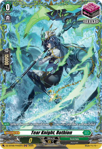 Tear Knight, Rothion: DZ Booster Set 06: Generation Dragenesis