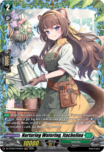 Nurturing Watering, Itachelina: DZ Booster Set 06: Generation Dragenesis