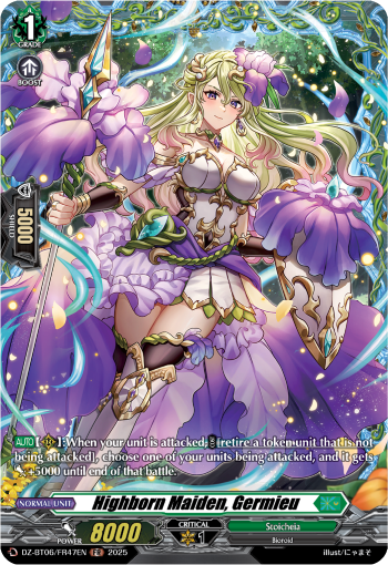 Highborn Maiden, Germieu: DZ Booster Set 06: Generation Dragenesis