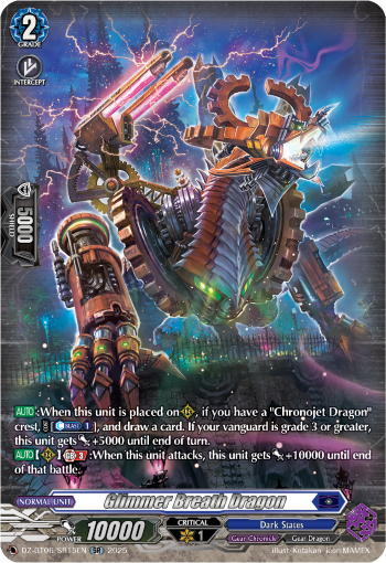 Glimmer Breath Dragon: DZ Booster Set 06: Generation Dragenesis