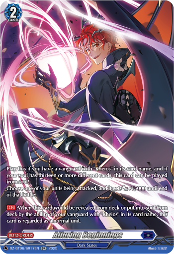 Alluring Beginnings: DZ Booster Set 06: Generation Dragenesis