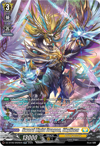 Sword Light Dragon, Skylizen: DZ Booster Set 06: Generation Dragenesis