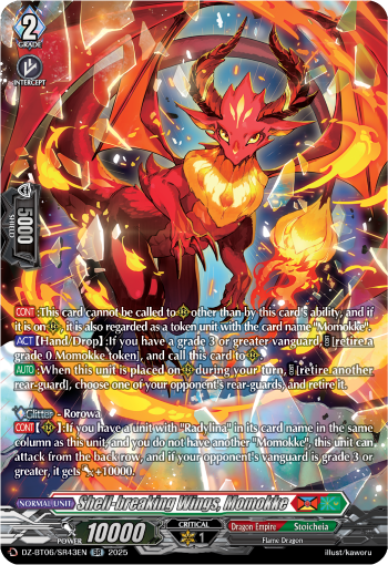 Shell-breaking Wings, Momokke: DZ Booster Set 06: Generation Dragenesis