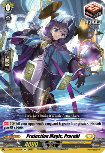 Protection Magic, Prorobi : DZ Booster Set 07: Moon Fangs & Cerulean Blaze