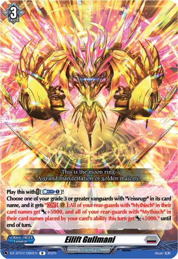 Eilift Gullmani : DZ Booster Set 07: Moon Fangs & Cerulean Blaze