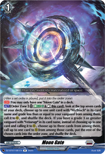 Moon Gate : DZ Booster Set 07: Moon Fangs & Cerulean Blaze