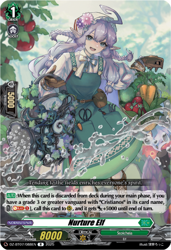 Nurture Elf : DZ Booster Set 07: Moon Fangs & Cerulean Blaze