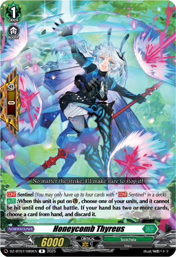 Honeycomb Thyreus : DZ Booster Set 07: Moon Fangs & Cerulean Blaze
