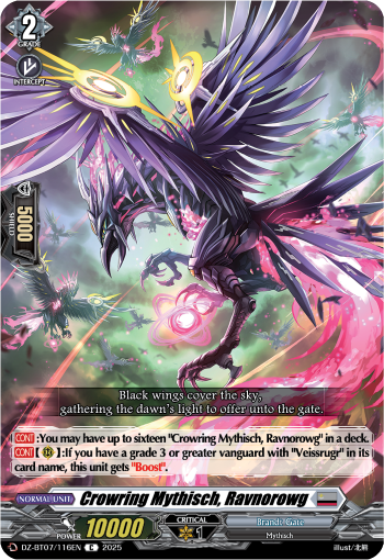 Crowring Mythisch, Ravnorowg : DZ Booster Set 07: Moon Fangs & Cerulean Blaze