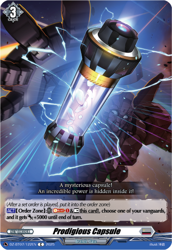 Prodigious Capsule : DZ Booster Set 07: Moon Fangs & Cerulean Blaze