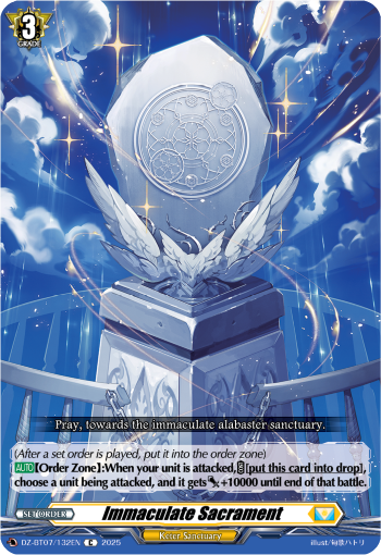Immaculate Sacrament : DZ Booster Set 07: Moon Fangs & Cerulean Blaze