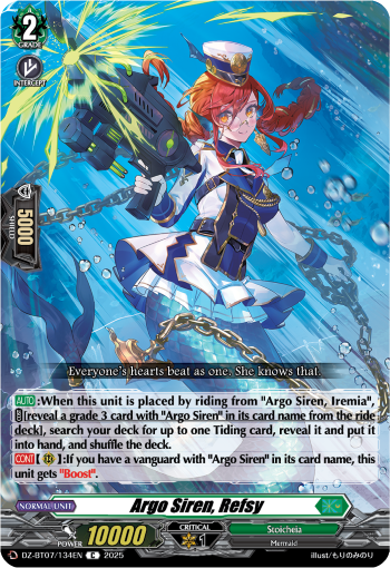 Argo Siren, Refsy : DZ Booster Set 07: Moon Fangs & Cerulean Blaze