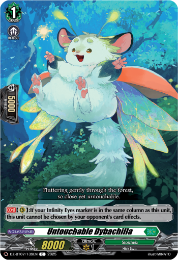 Untouchable Dybachilla : DZ Booster Set 07: Moon Fangs & Cerulean Blaze